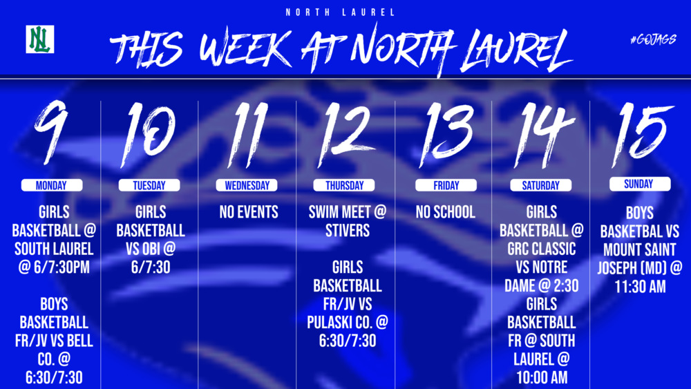 This week in sports north laurel high school