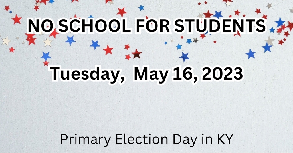 No School May 16, 2023