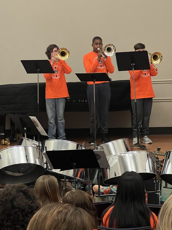 SLMS Students Named to Auburn Honor Band South Laurel Middle School